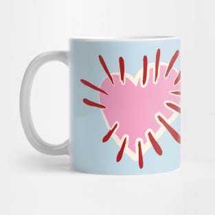 Pink Heart Mug